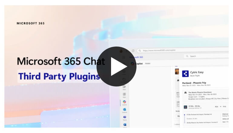 Microsoft 365 Chat: Third Party Plugins