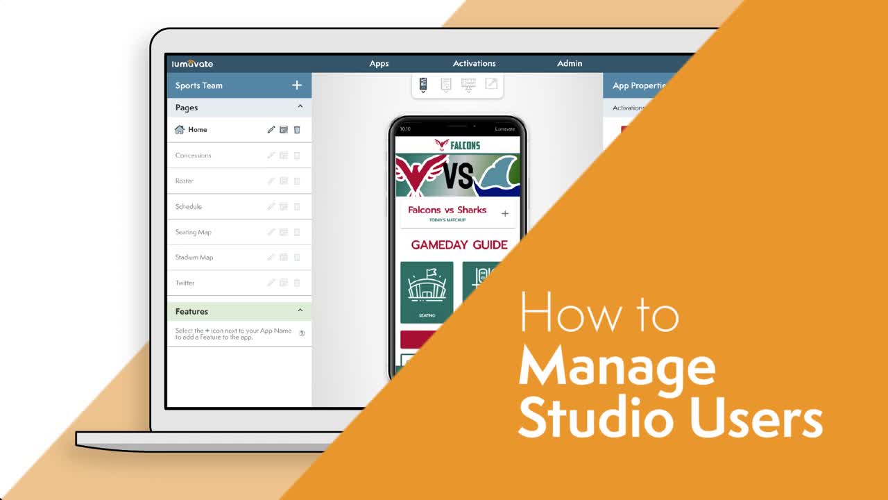 How to Manage Studio Users Video Card