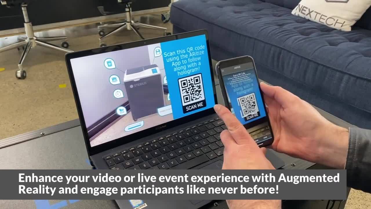 Mejora tu video o evento en vivo con Realidad Aumentada