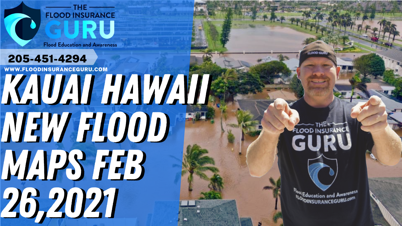Flood Map Changes: Kauai Hawaii New Flood Maps Feb 26,2021