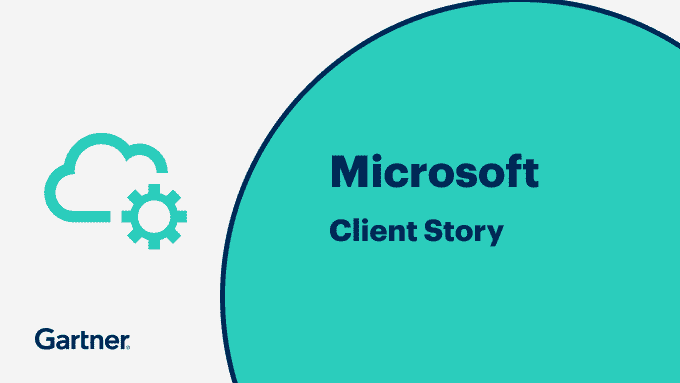 Gartner for Supply Chain Client Testimonial: Nico De Golia at Microsoft