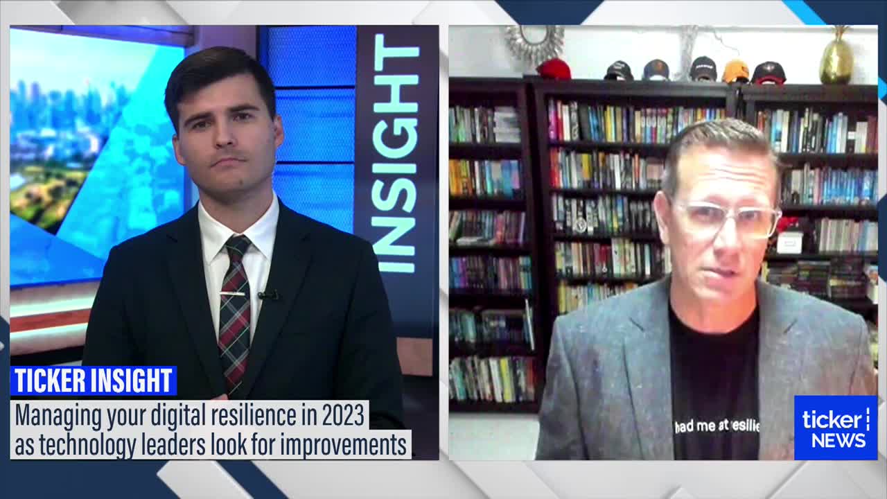 Simon Davies Interview with Ticker TV on Splunk’s Digital Resilience Report