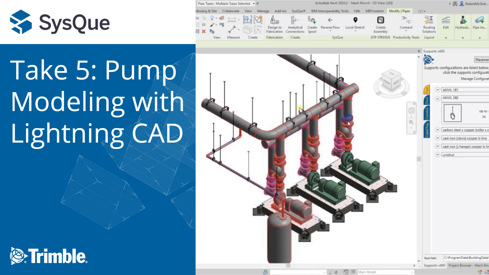SysQue Take 5: Pump Modeling with Lightning CAD