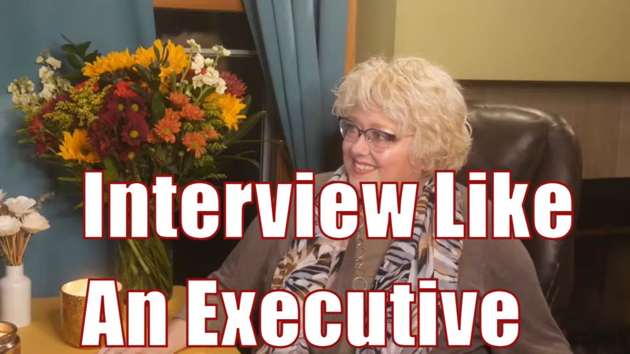 Executive Interview Advice ⭐️ How do Executives Answer Interview Questions_