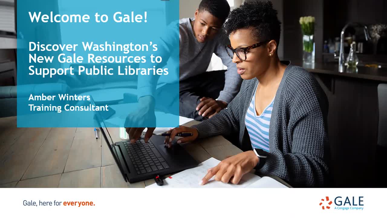 Welcome to Gale! Discover Washington's New Gale Resources to Support Public Libraries</i></b></u></em></strong>
