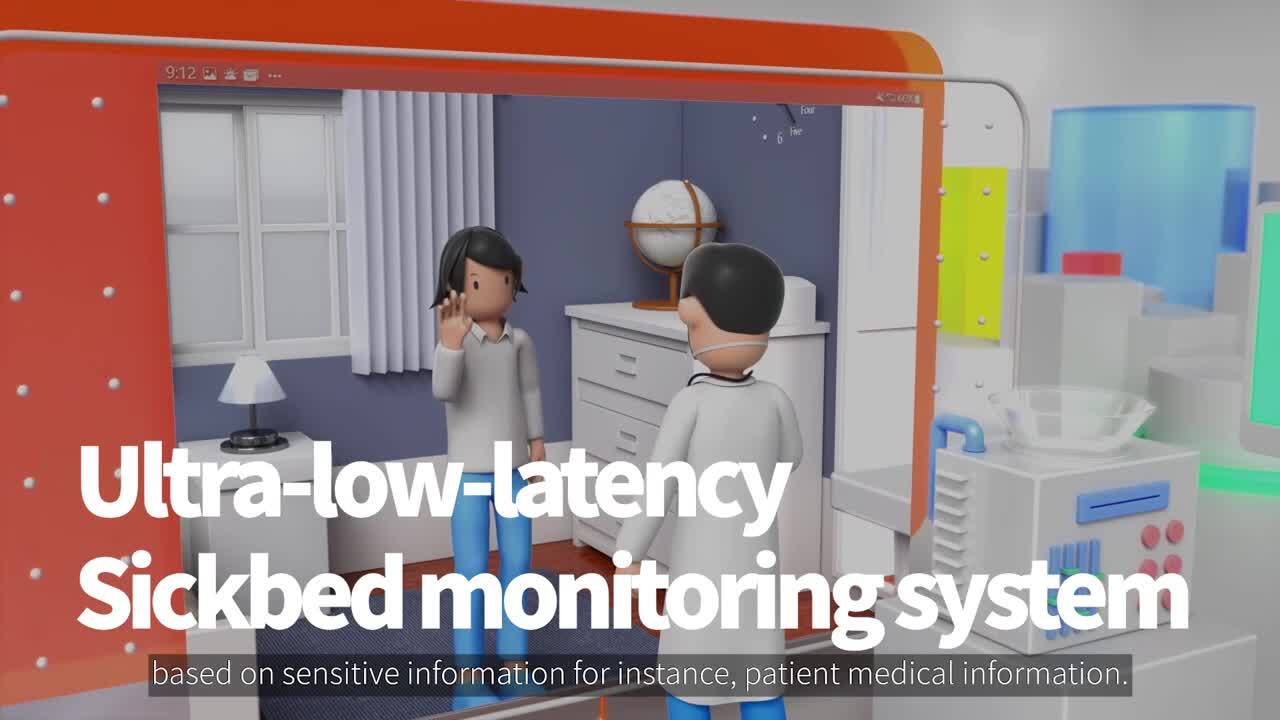 SKT MEC with AWS Wavelength for Monitoring Healthcare service