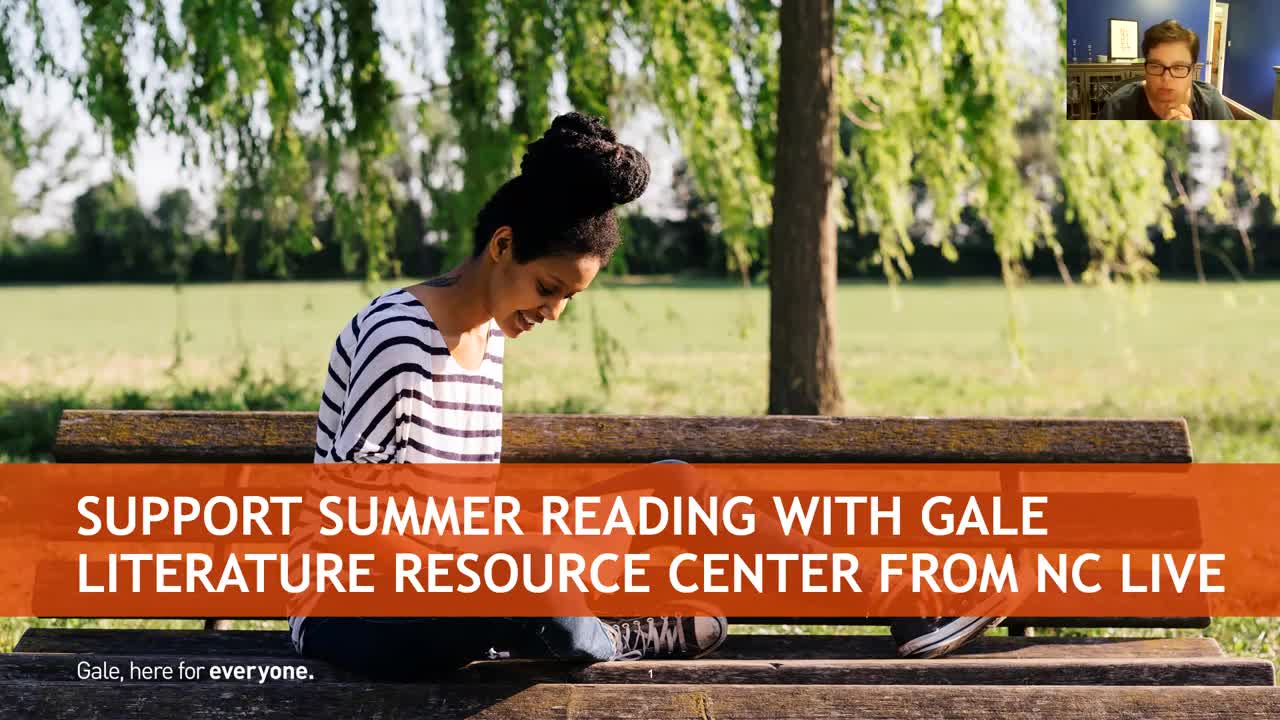 <span class = 'badge badge-success p-1 float-end'>New</span>For NC LIVE: Support Summer Reading with Gale Literature Resource Center from NC LIVE</i></b></u></em></strong>
