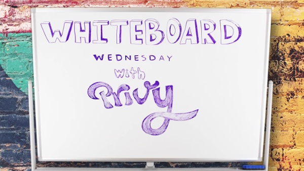 Whiteboard Wednesday | How to Make a Welcome Email