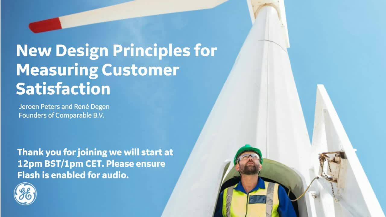 New Design Principles for Measuring Customer Satisfaction Within Field Service Organisations
