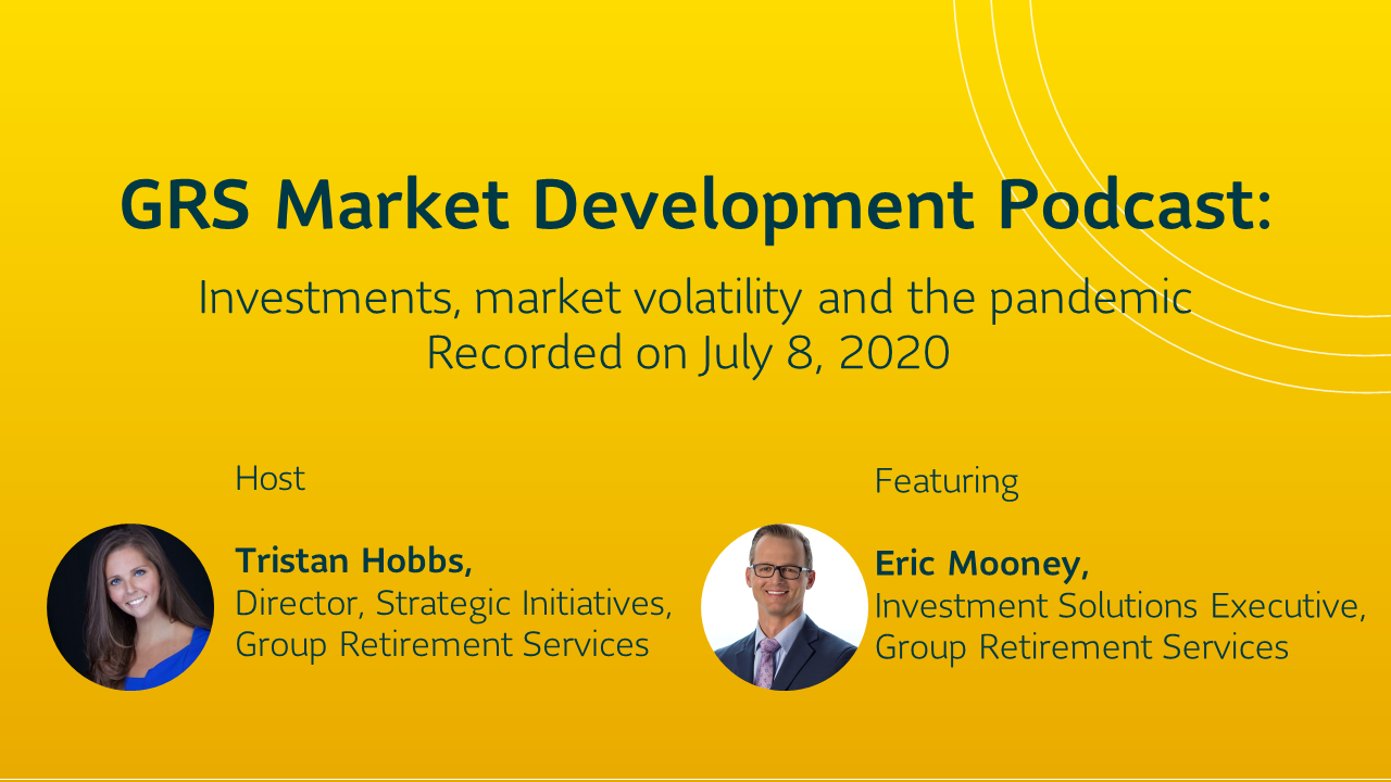 Investments, market volatility and the pandemic