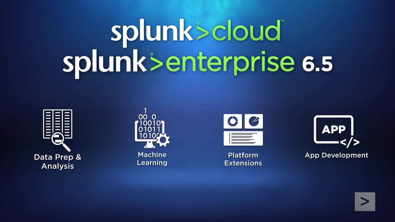 What's New In Splunk Cloud & Splunk Enterprise 6.5