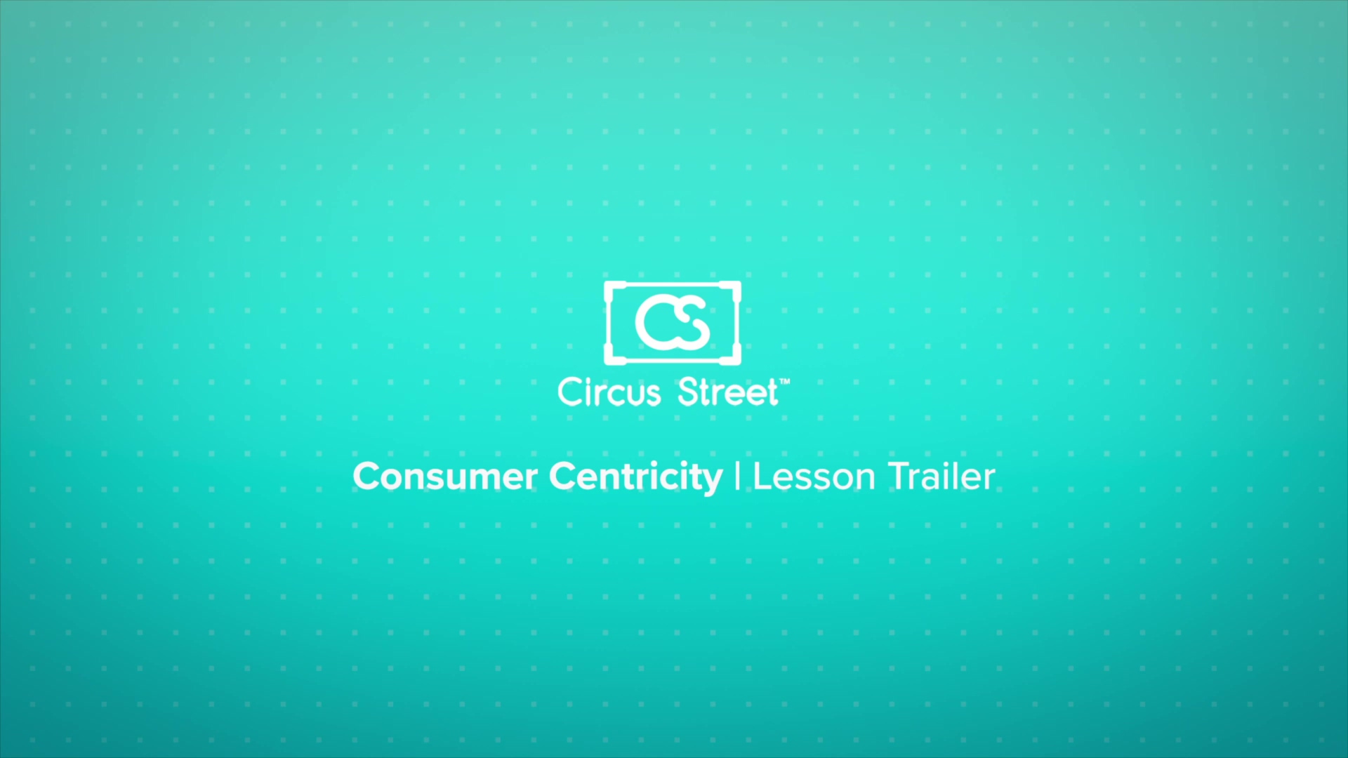 Consumer Centricity Trailer
