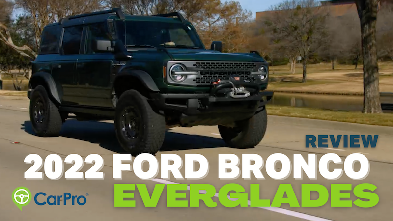 video of 2022 Ford Bronco