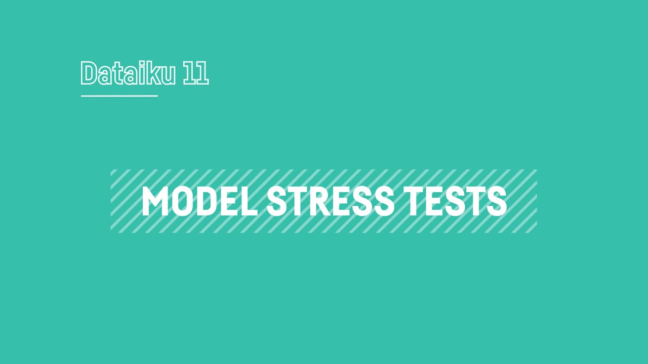 Model Stress Tests