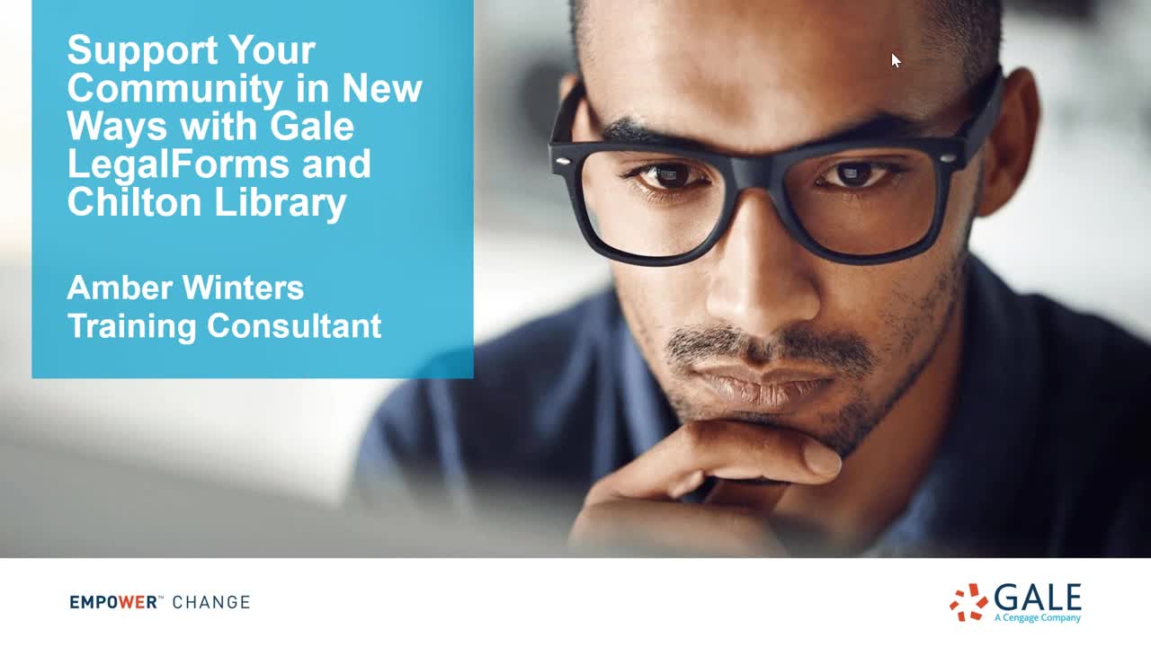 Support Your Community in New Ways with Gale LegalForms and Chilton Library