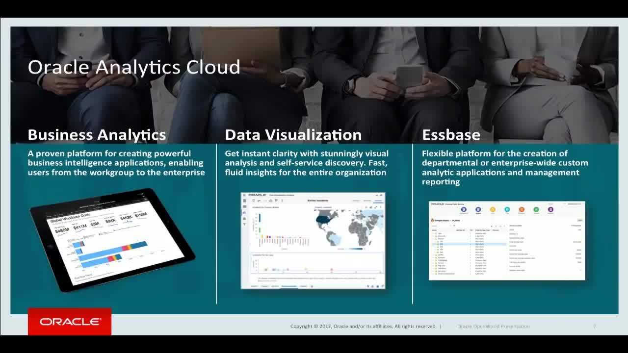 Oracle Analytics Cloud Overview