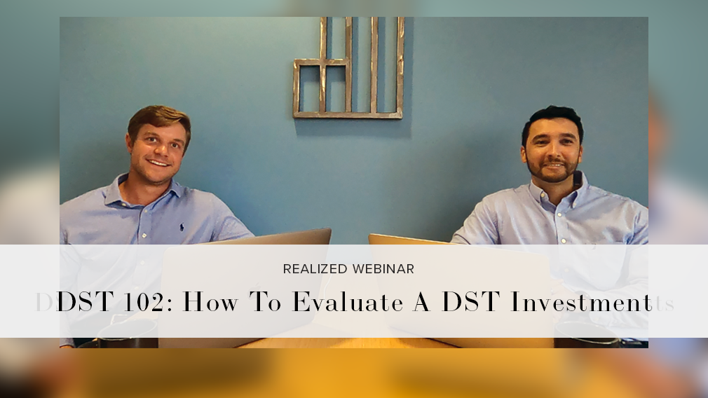DST 102 How To Evaluate A DST Investment [w]