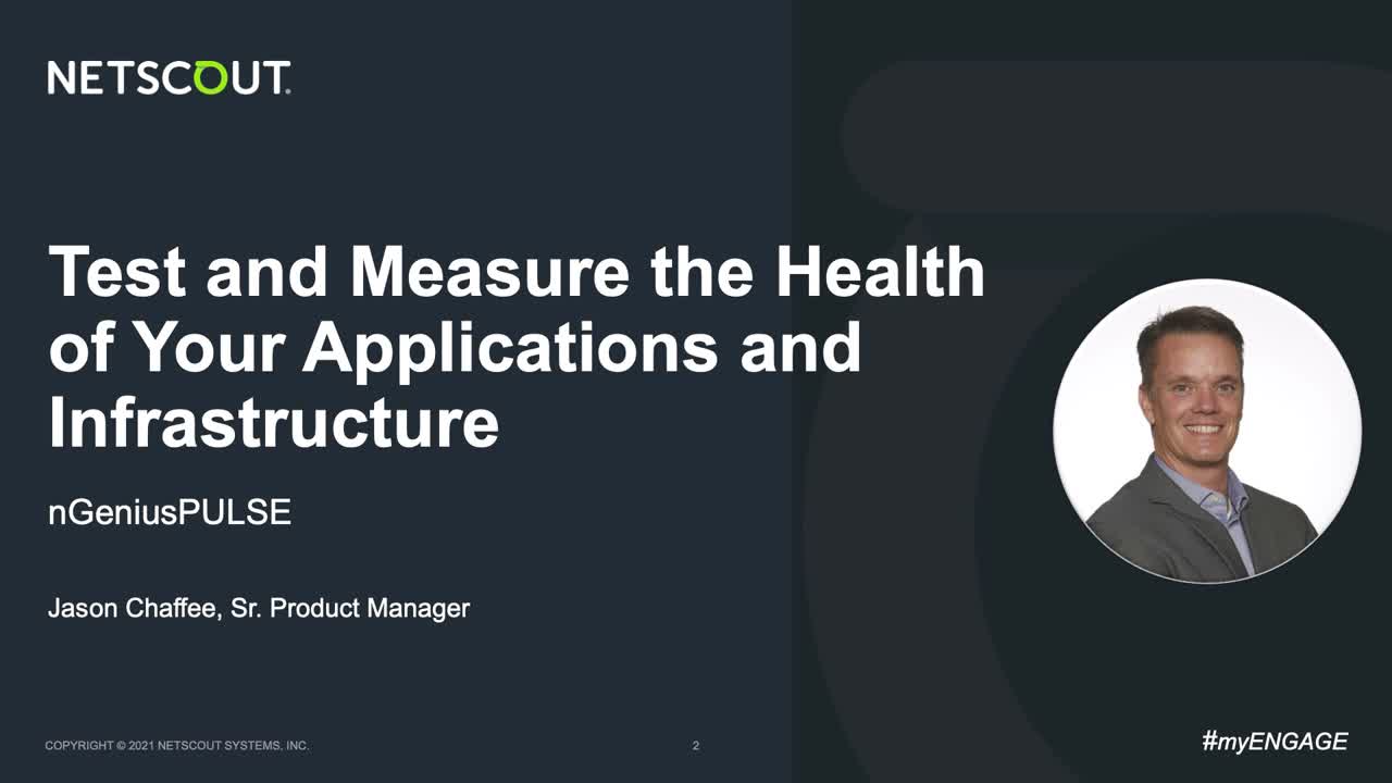 Application and Infrastructure Health