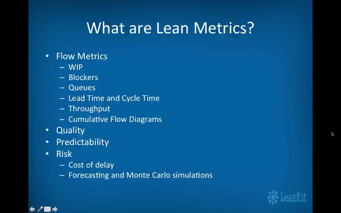 Video: Lean Metrics: How to Measure and Improve the Flow of Work