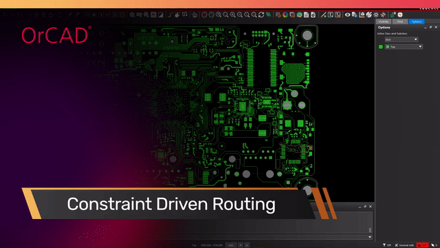 Constraint Driven Routing - OrCAD