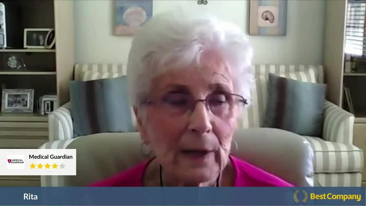 Rita Weissman Customer Review Video About Medical Guardian
