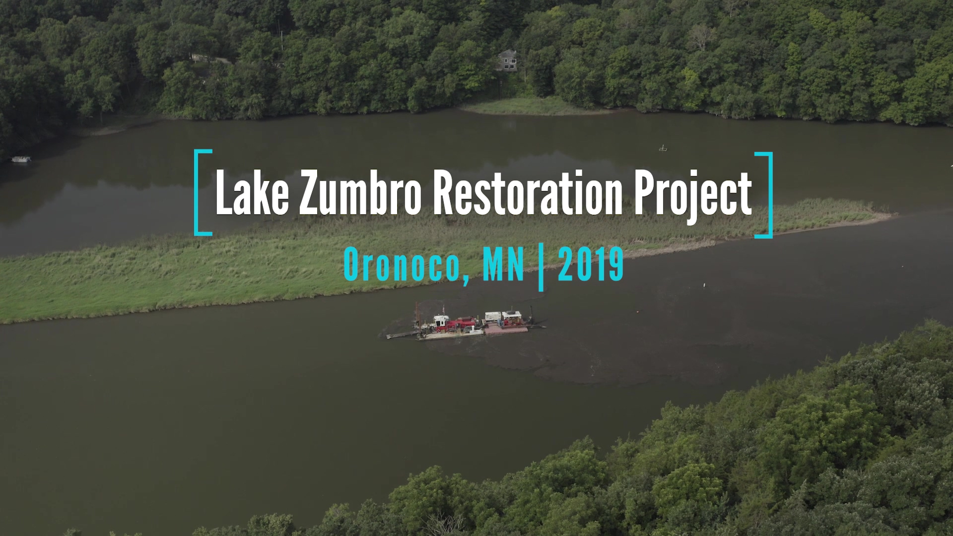 Lake Zumbro Restoration Project-Oct 2019