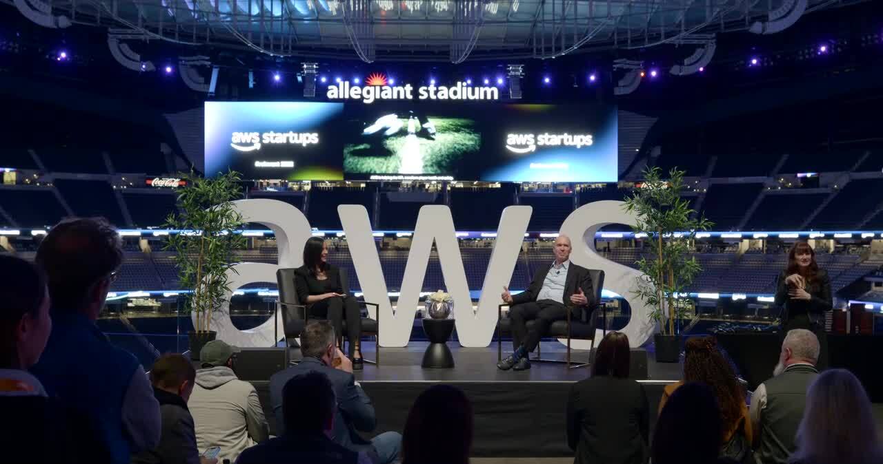 AWS Startups in the Stadium Keynote