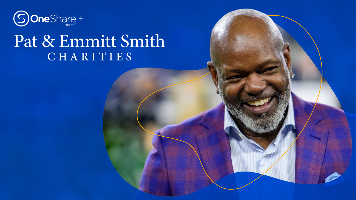 OneShare Health is a Christian health insurance alternative that partners with notable Christian non-profits around the world, including Pat and Emmitt Smith Charities!