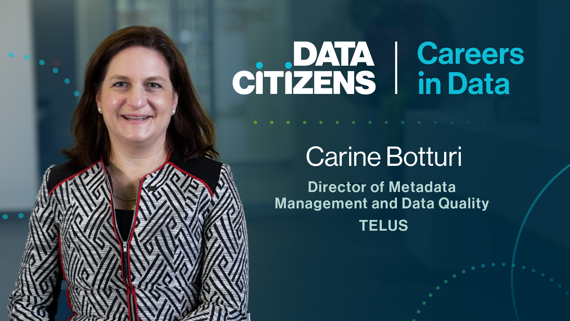 Load video: Data Citizens: Careers in Data with Carine Botturi