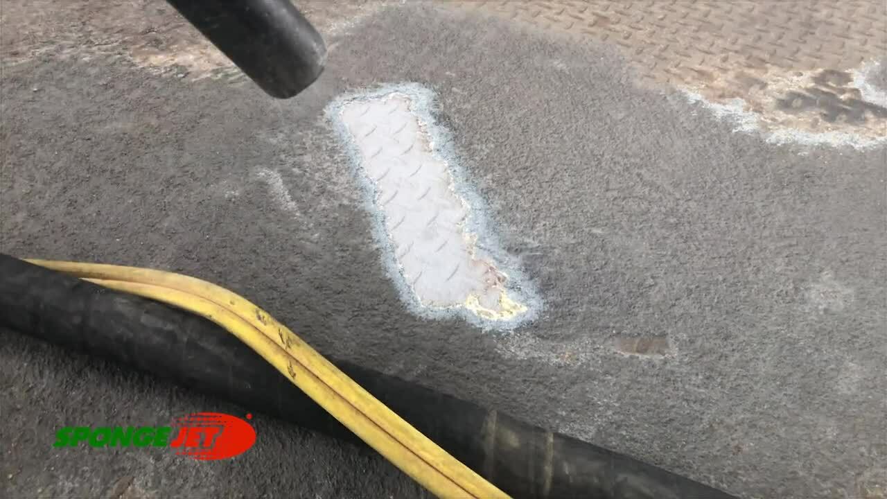NonSkid Removal from Ship Decking