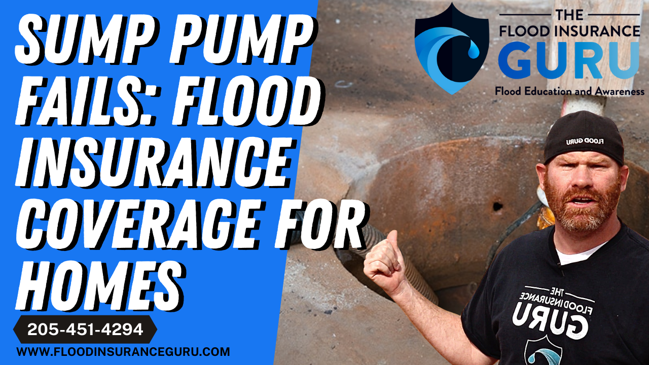 Sump Pump Fails: Flood Insurance Coverage for Homes