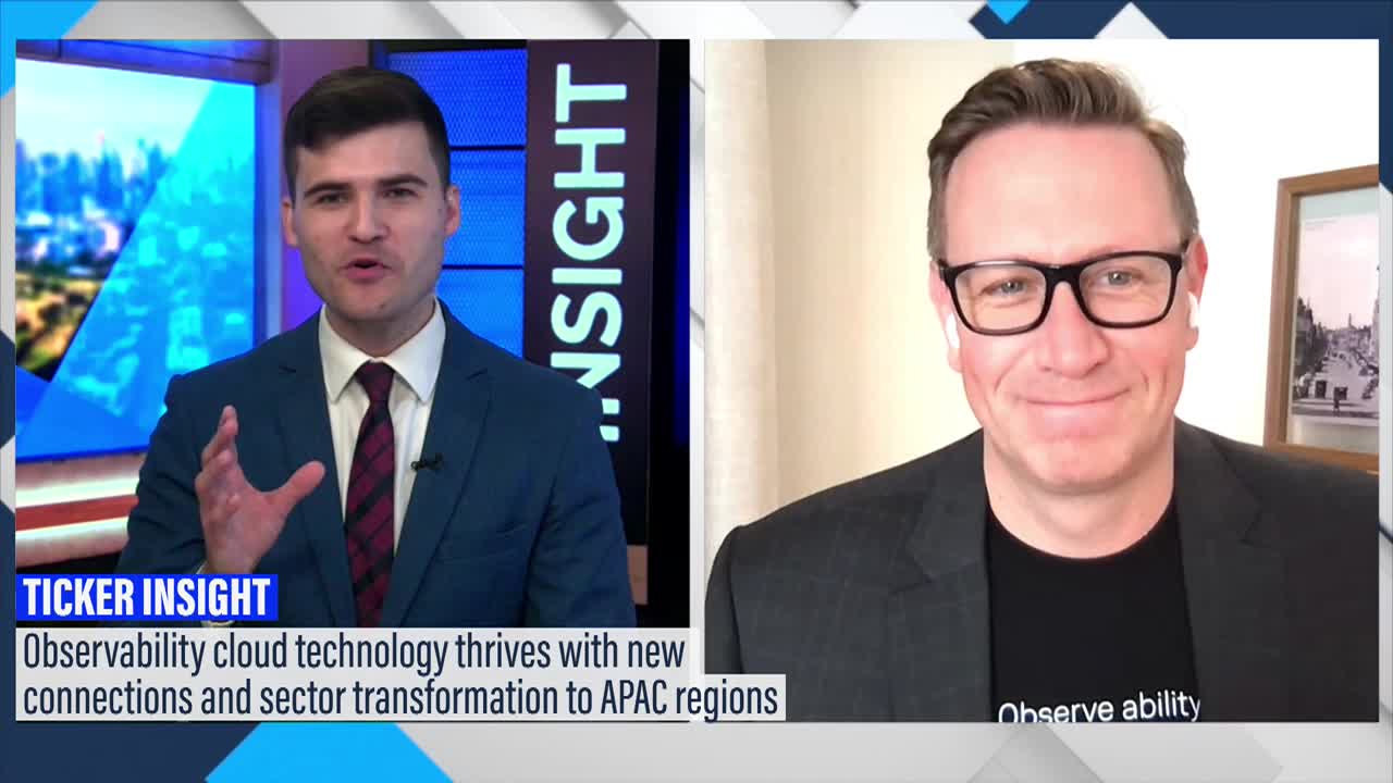 Simon Davies interview with Ticker TV about Splunk’s Observability Cloud in ANZ