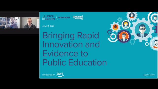 Bringing Rapid Innovation and Evidence to Public Education