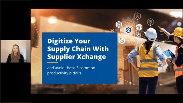 Digitize Your Supply Chain with Supplier Xchange to Avoid 3 Common Productivity Pitfalls