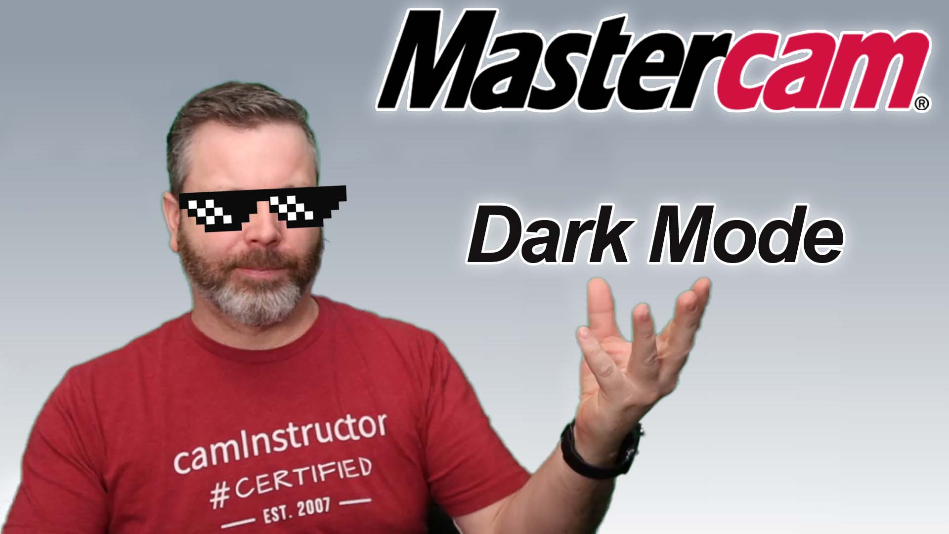 Mastercam Dark Mode
