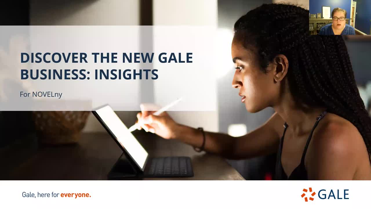 For NOVELny: Discover the New Gale Business: Insights