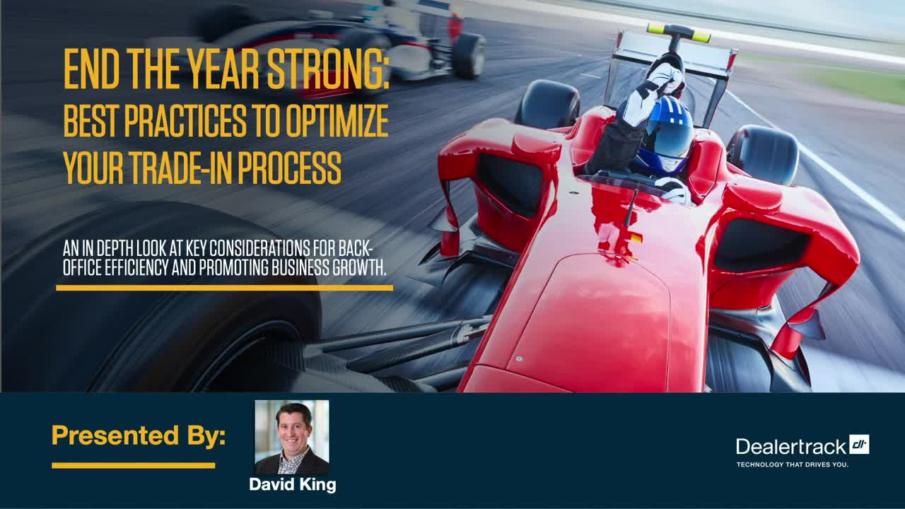 End the Year Strong: Best Practices to Optimize Your Trade-In Process